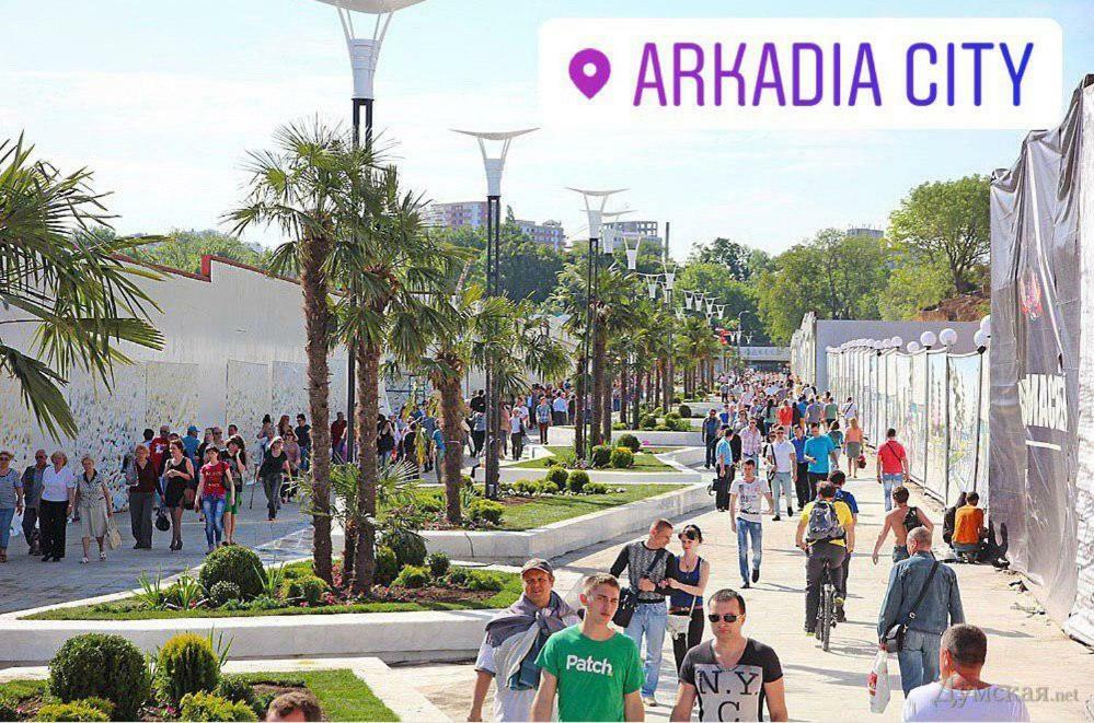 Ferienwohnung Gagarin Plaza Sea View Apart Arcadia 198 Odessa Exterior foto
